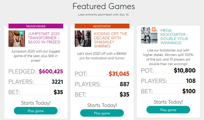 Dietbet Featured Games