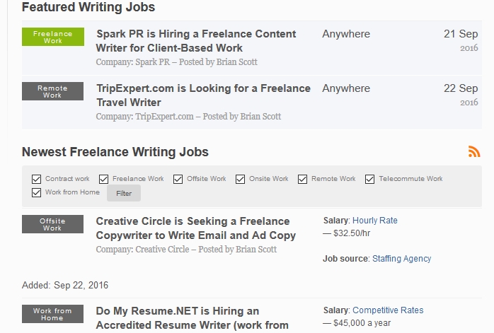 Freelance Creative Writing Jobs Online