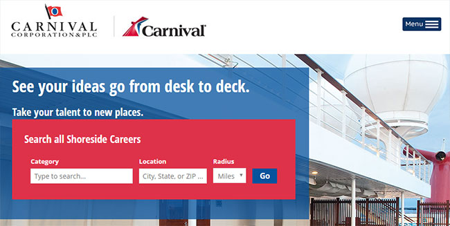 Carnival Jobs