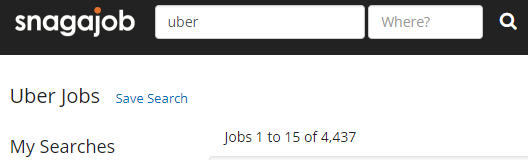 Snagajob Uber