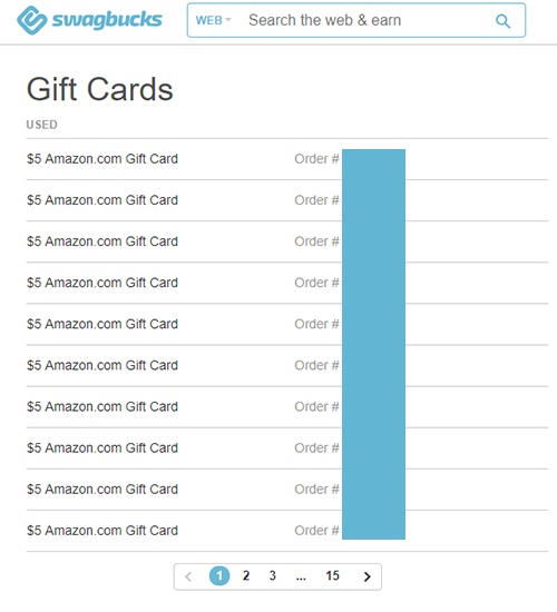 Swagbucks Proof