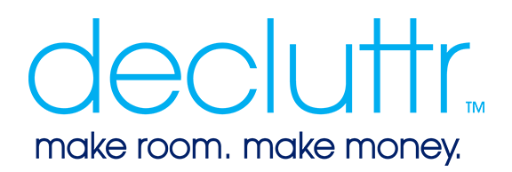 decluttr logo