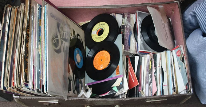 Vinyl records for sale